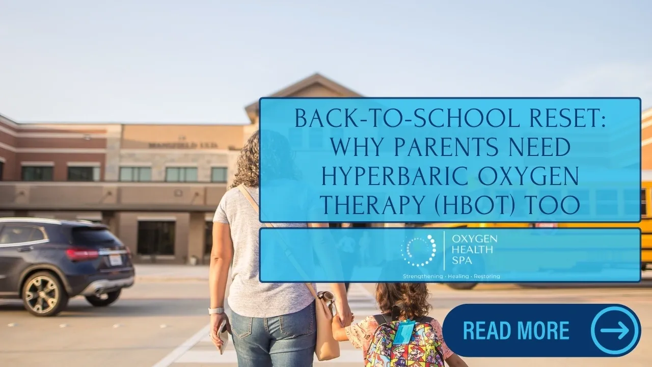 Hyperbaric oxygen therapy for parents